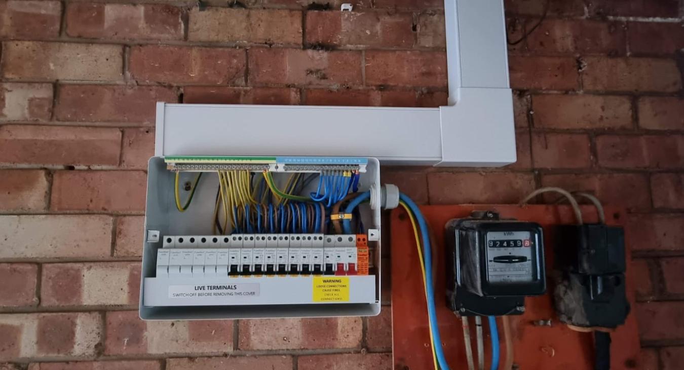 Fuse-box upgrade in Swadlincote